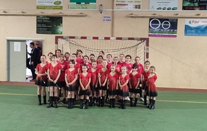 Partenariat Majorettes et Handball de Rieux